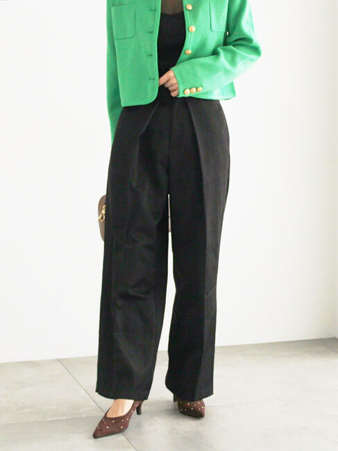 Te chichi「シャイニーワイドスラックス」|その他|