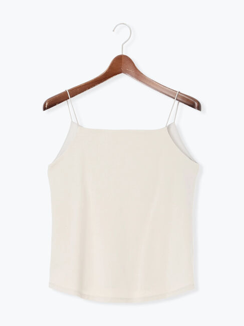 Te chichi「前後2WAYサテン&スムースキャミソール」|シャツ・ブラウス|