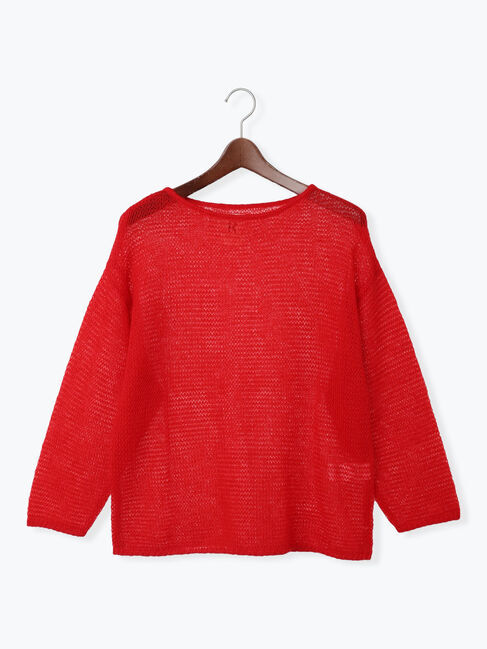 Te chichi「【R by Te chichi】シアールーズニット《2025winter catalog item》」|ニット・セーター|