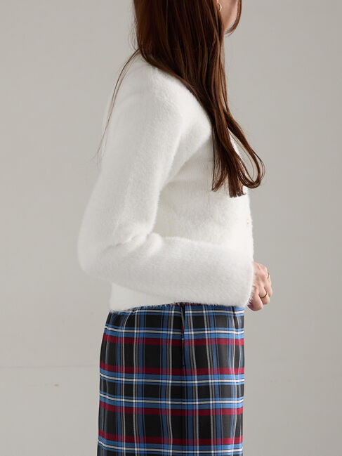 Te chichi「ショートシャギーポケットカーディガン」|カーディガン|