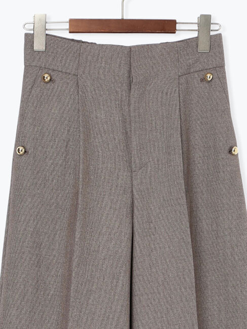 Te chichi「ツイーディーワイドクロップトパンツ」|その他|