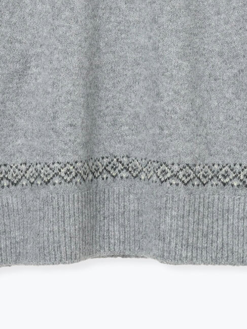 Lugnoncure「配色求心柄ニット」|ニット・セーター|