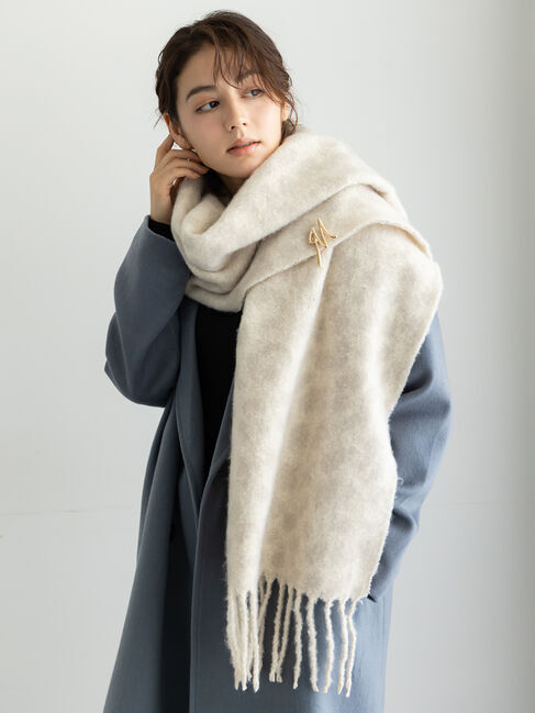 Te chichi「イニシャルブローチM」|その他|