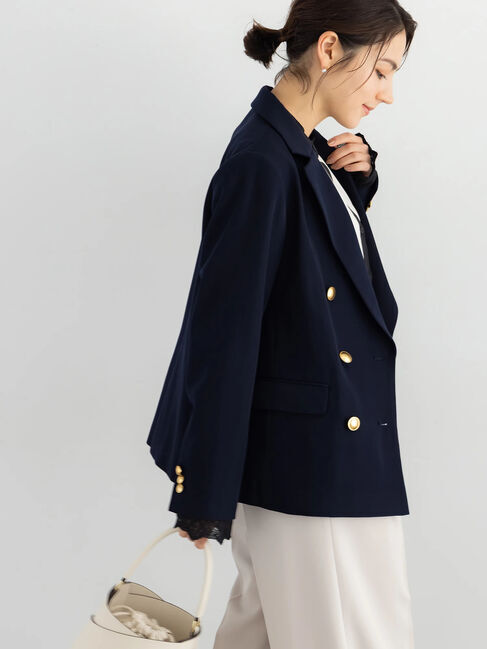 Te chichi「【セレモニーアイテム】テーラードWブレストジャケット（セットアップ可）」|その他|