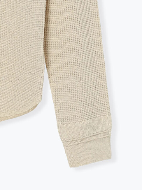 Te chichi「チャーム付きワッフルニットプルオーバー」|ニット・セーター|