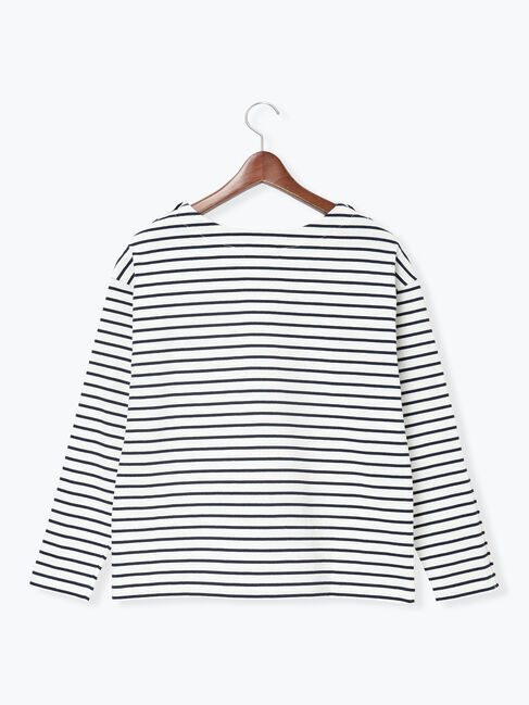 Te chichi「ショルダー釦ボーダーカットソー《2026 spring catalog item》」|Tシャツ・カットソー|