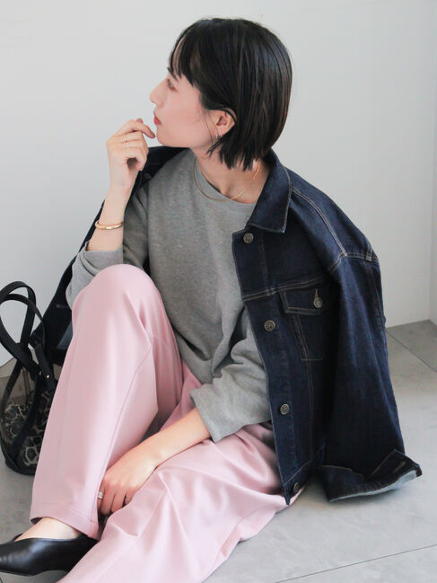 Te chichi「デニムジャケット《2026 spring catalog item》」|その他|ネイビー