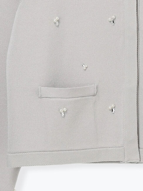 Te chichi「パールビジューニットライトジャケット《2026 spring catalog item》」|カーディガン|