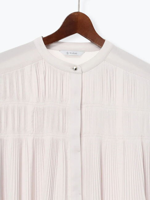 Te chichi「プリーツサテンブラウス」|シャツ・ブラウス|