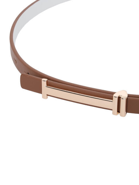 Te chichi「メタルバックルリバーシブルベルト」|ベルト|