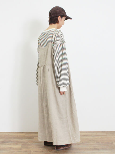 Samansa Mos2「【Slow linen】柄アソートキャミワンピース」|ワンピース|