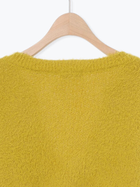 Samansa Mos2「◎シャギーキーネックニット」|ニット・セーター|