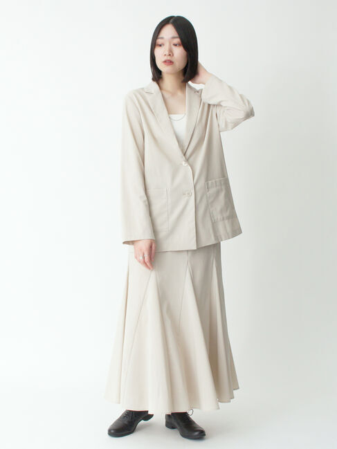 sm2rhythm「リネン混フレアスカート(セットアップ可)」|スカート|