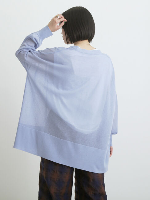 sm2rhythm「シアーロングカーディガン」|カーディガン|