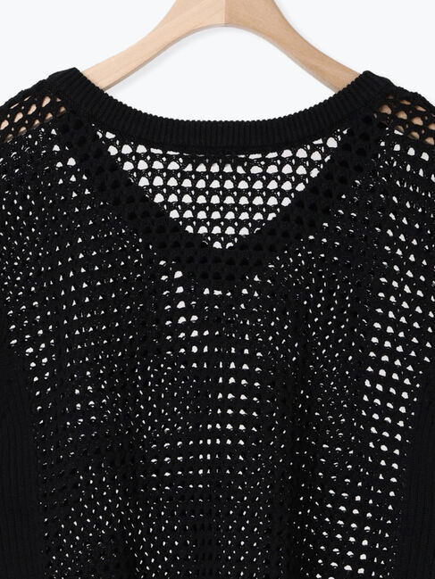 SM2「メッシュニットVネックベスト」|ダウンベスト・ベスト|