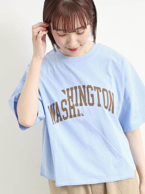 SM2「ブロッキングロゴプリントTシャツ」|Tシャツ・カットソー|