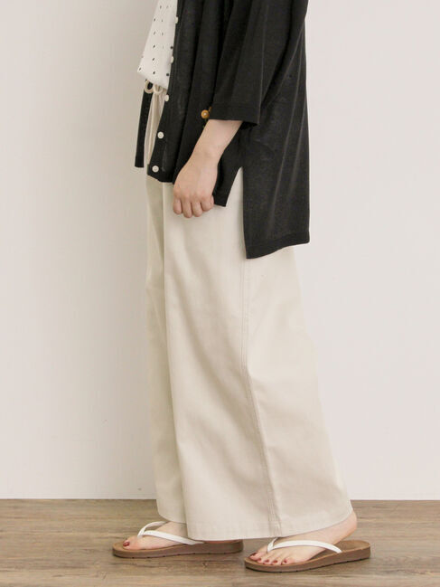 Samansa Mos2「【M/Lサイズ】ツイルストレートパンツ」|その他|キナリ