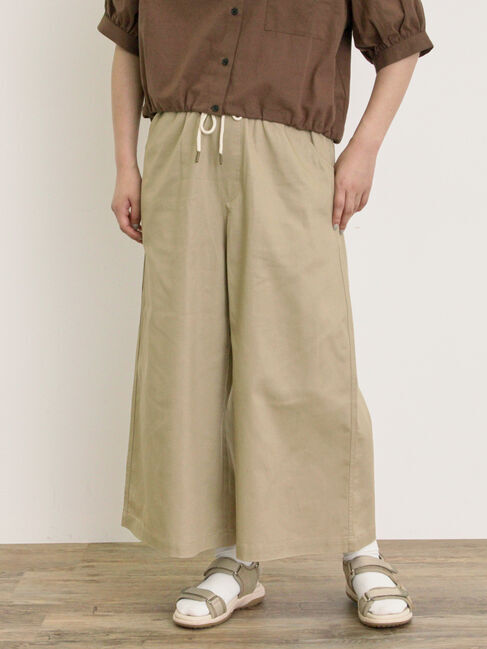 Samansa Mos2「【M/Lサイズ】ツイルストレートパンツ」|その他|