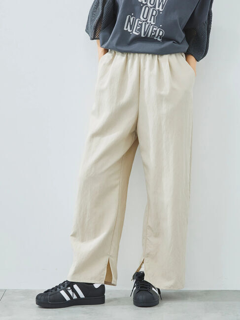 SM2「[接触冷感]裾スリットテーパードパンツ」|その他|