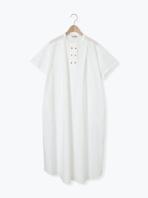 Samansa Mos2「◎【S/Mサイズ】ダブルボタンワンピース」|ワンピース|オフホワイト