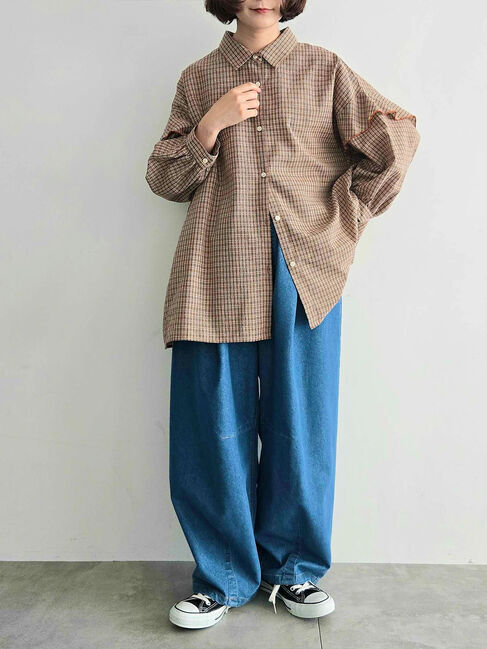 SM2「肩フリル切替シャツ」|シャツ・ブラウス|