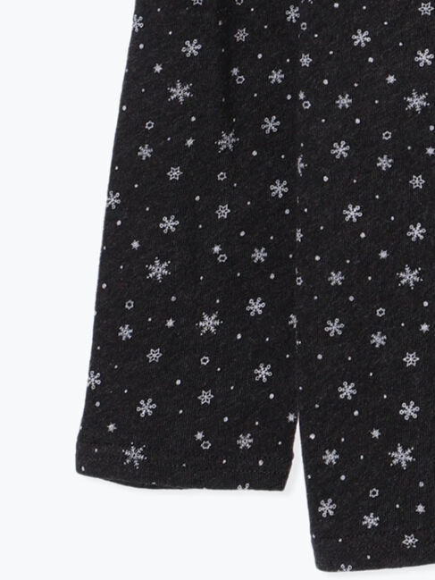 Samansa Mos2「【吸湿発熱】ベア天雪柄タートルネックインナー」|Tシャツ・カットソー|