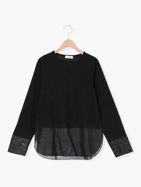 SM2「布帛切替ロンT」|Tシャツ・カットソー|