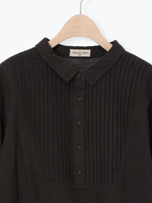 Samansa Mos2「切替ピンタックブラウス」|シャツ・ブラウス|