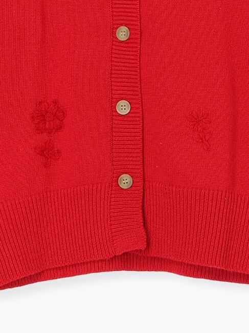 Samansa Mos2「◎刺繍カーディガン」|カーディガン|