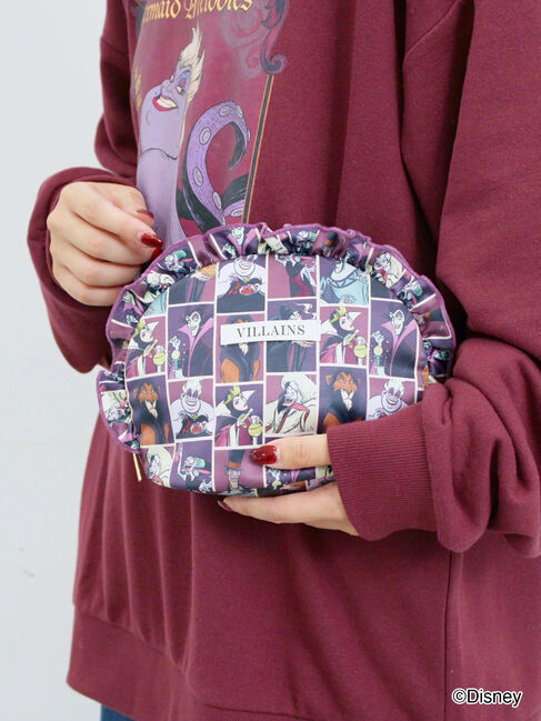 Samansa Mos2 blue「【Disney】ヴィランズ/フリルポーチ」|その他|