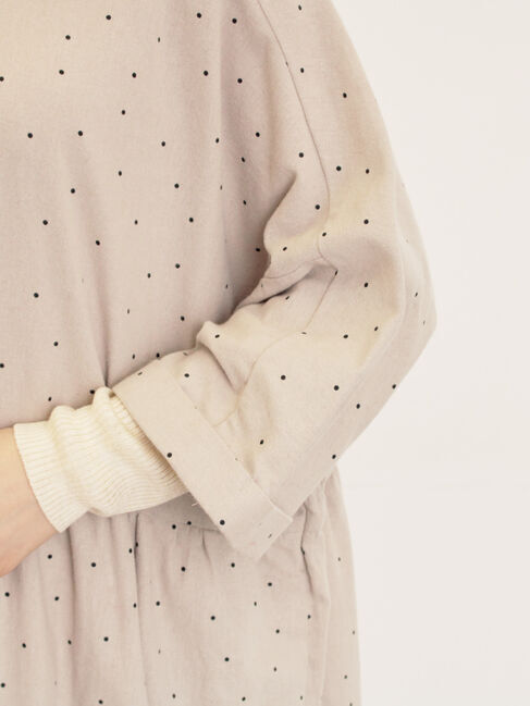 Samansa Mos2「【S/Mサイズ】ドルマンスリーブギャザーワンピース」|ワンピース|