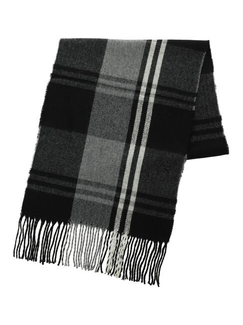 Samansa Mos2 blue「チェックマフラー」|その他|