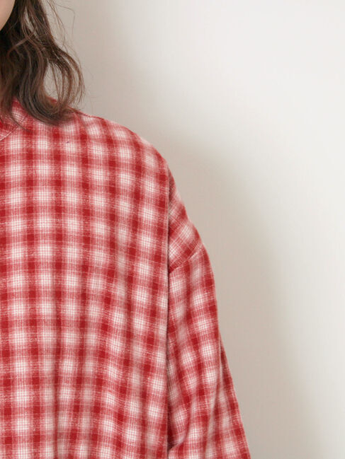 Samansa Mos2「【保温加工】バンドカラーワンピース ≪S/Mサイズ≫」|ワンピース|