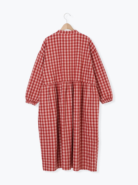 Samansa Mos2「【保温加工】バンドカラーワンピース ≪S/Mサイズ≫」|ワンピース|