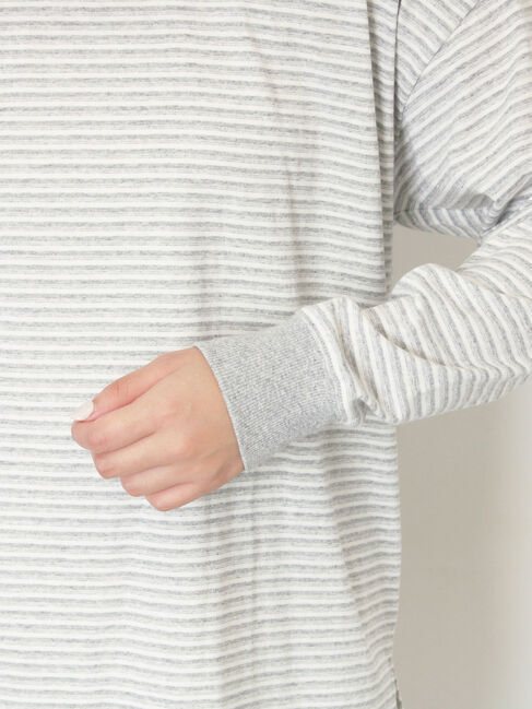 Samansa Mos2「天竺ベーシックロンT」|Tシャツ・カットソー|