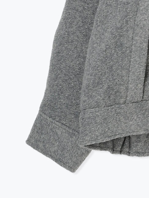 Samansa Mos2 blue「スライバーBIGブルゾン」|その他|