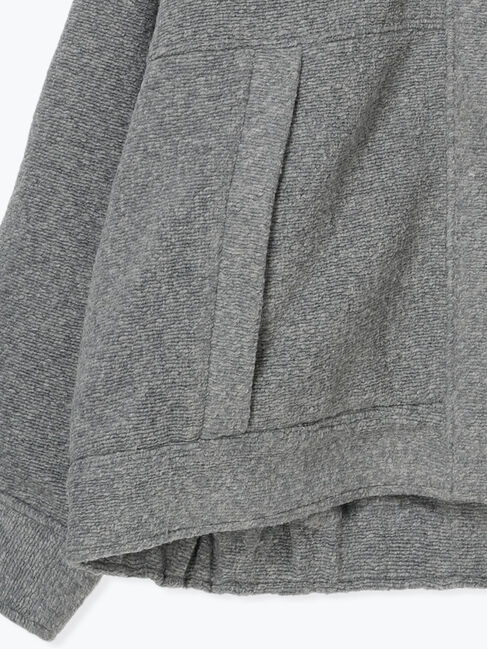 Samansa Mos2 blue「スライバーBIGブルゾン」|その他|