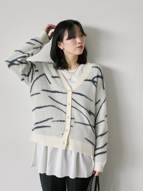 Samansa Mos2 blue「ペプラムプルオーバー」|Tシャツ・カットソー|