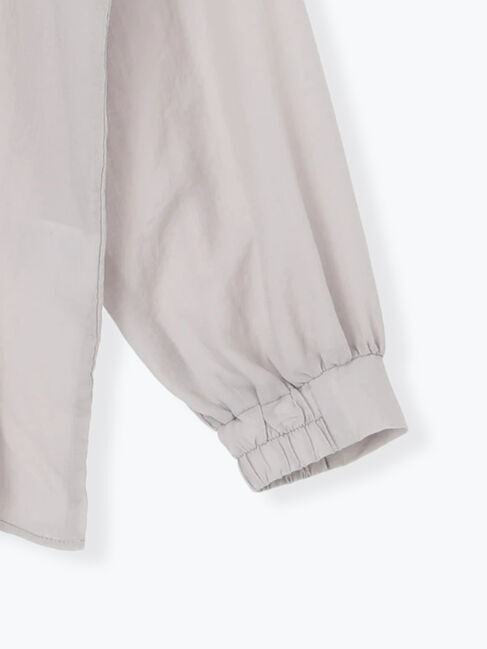 Samansa Mos2 blue「切替タックブラウス」|シャツ・ブラウス|