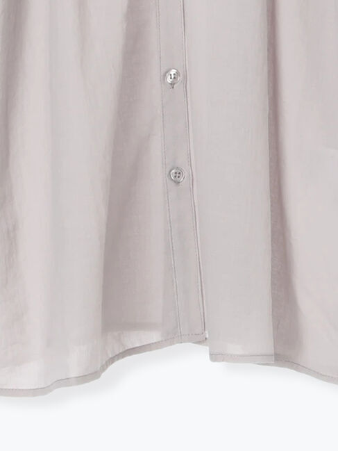 Samansa Mos2 blue「切替タックブラウス」|シャツ・ブラウス|