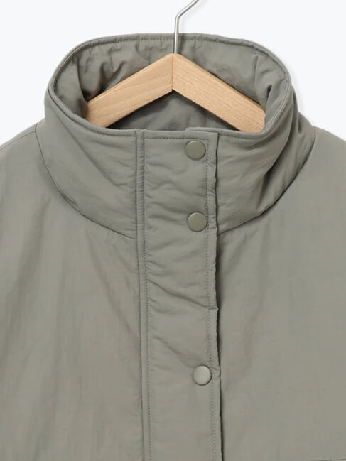 Samansa Mos2 blue「中綿モンスターコート」|その他|