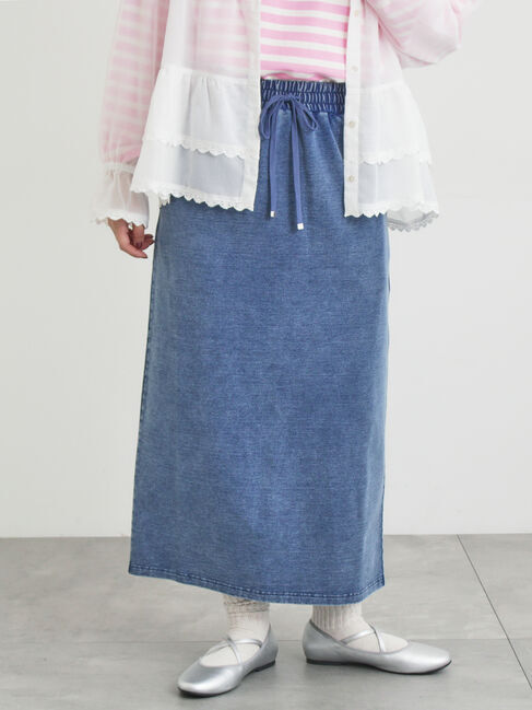 Samansa Mos2「裏毛スカート」|スカート|