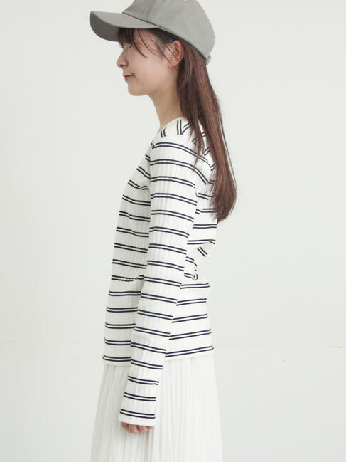 Samansa Mos2「前後2WAY柄アソートカットソー」|Tシャツ・カットソー|