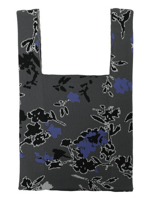 Samansa Mos2「花柄スポンディッシュニットバッグ」|その他|