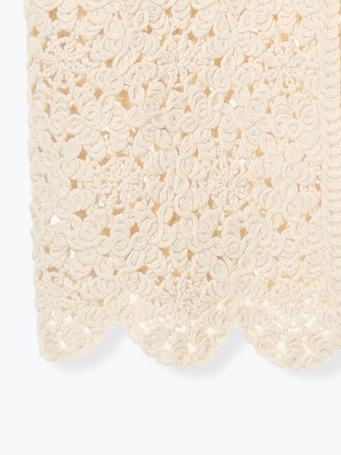 Samansa Mos2「前後2WAYクロシェベスト」|ダウンベスト・ベスト|