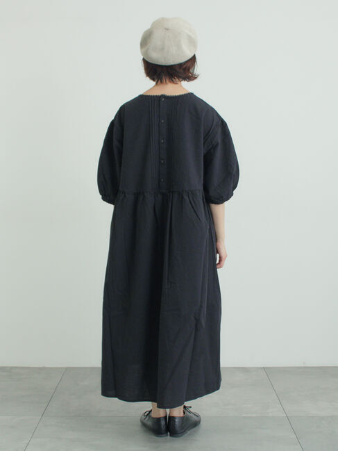 Samansa Mos2「胸元レース貼りワンピース」|ワンピース|