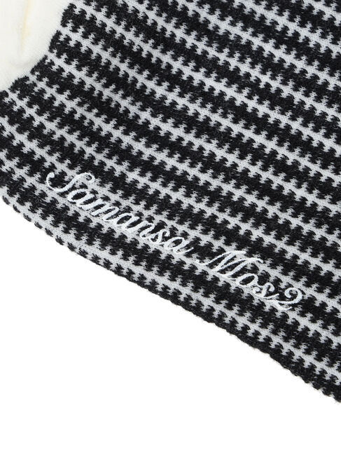 Samansa Mos2「【Disney】くまのプーさん/ワンポイント刺繍ソックス」|ソックス|