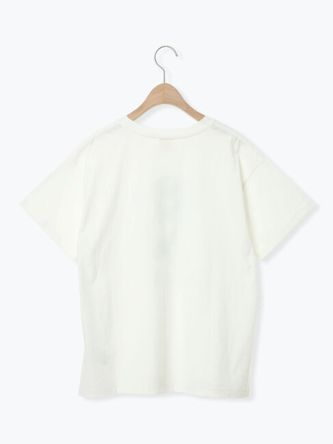 Samansa Mos2「【MOOMIN&times;Samansa Mos2】ぽこぽこ刺繍Tシャツ」|Tシャツ・カットソー|