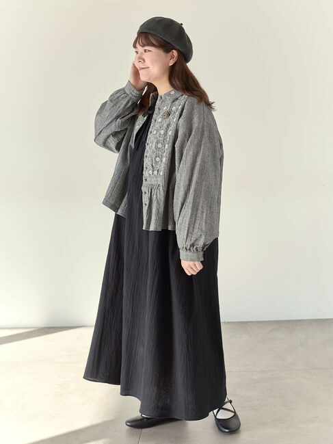 Samansa Mos2「【Cross&times;Staff】前後2WAYワンピース」|ワンピース|