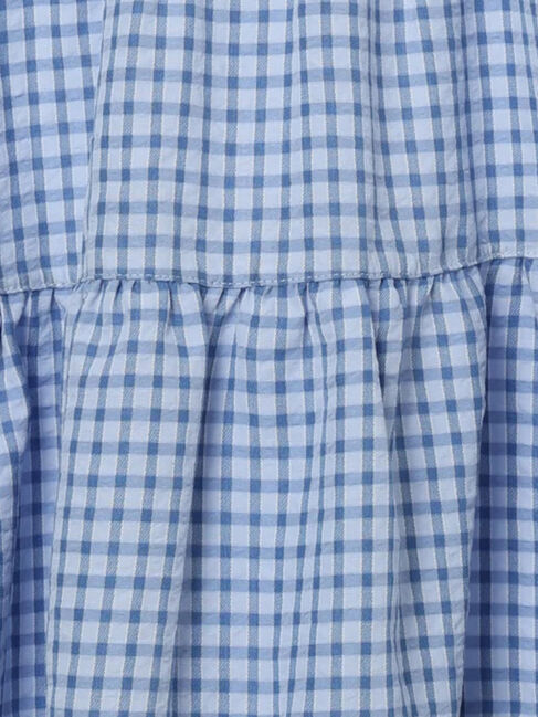 Samansa Mos2 Lagom「☆チェック柄ティアードワンピース」|ワンピース|